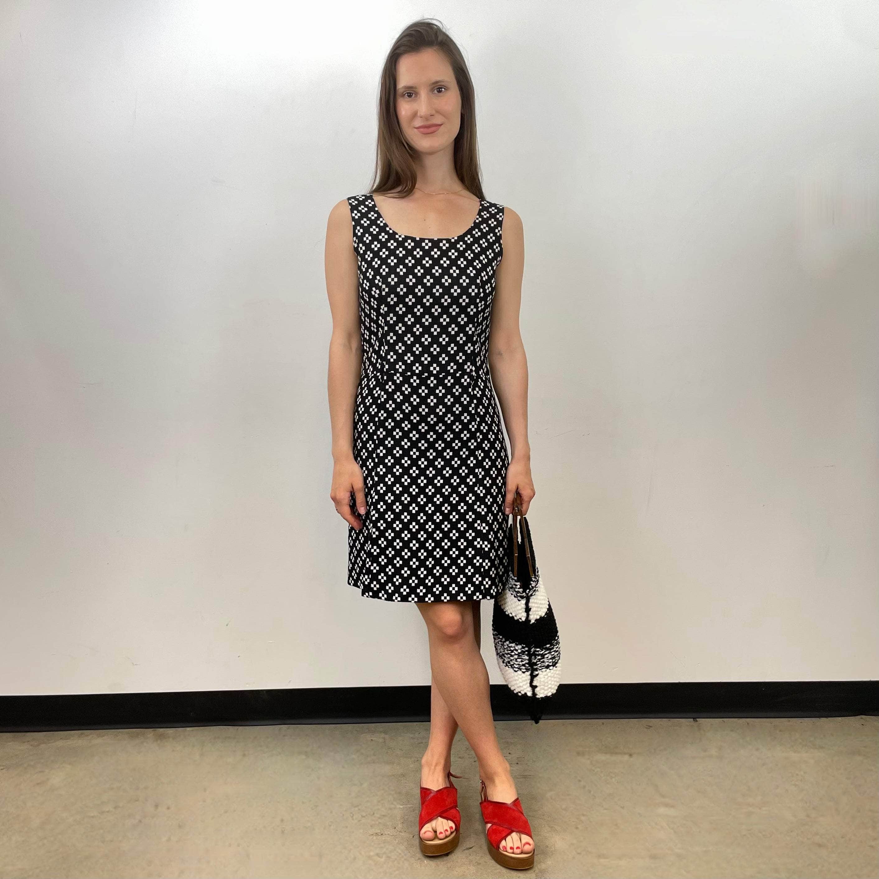 Dress of 1960s Holt Renfrew Black and White Dress and Blazer Set Size small Sold at bohemevintage.com Montreal