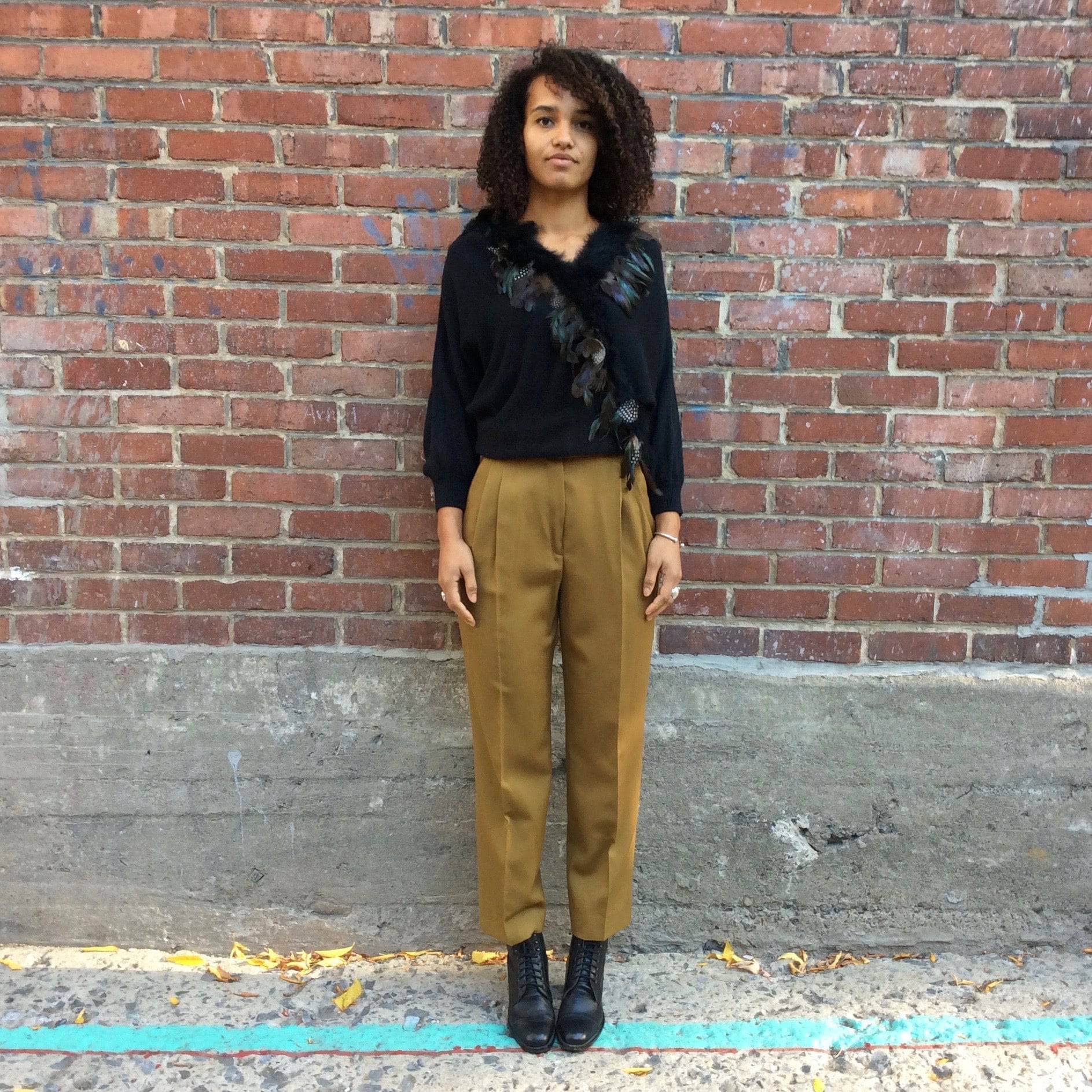 1980s "Anthony Saks" High-waisted Pleated Dress Pants, for sale at bohemevintage.com Montréal
