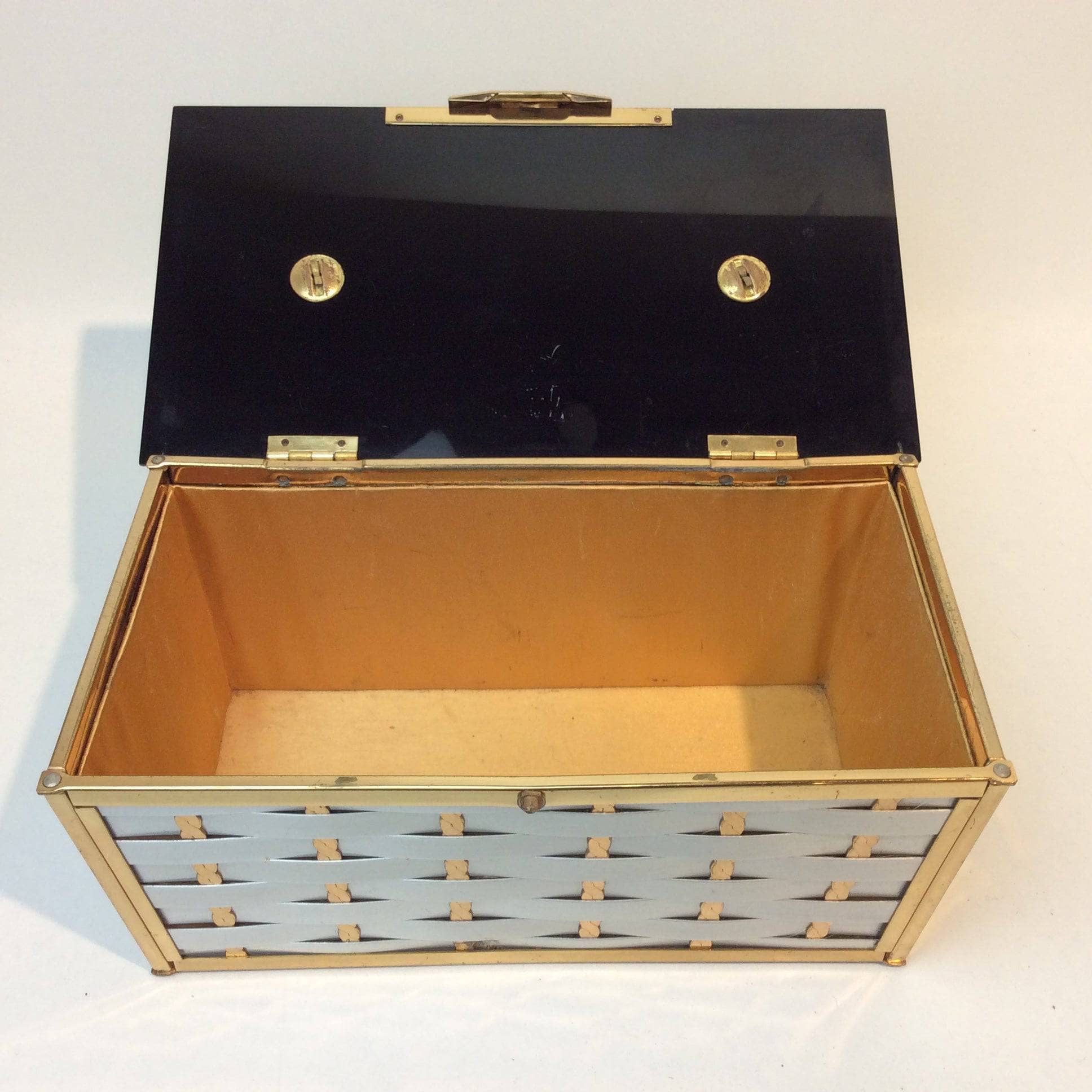 1950’s Silver, Black and Gold handbag