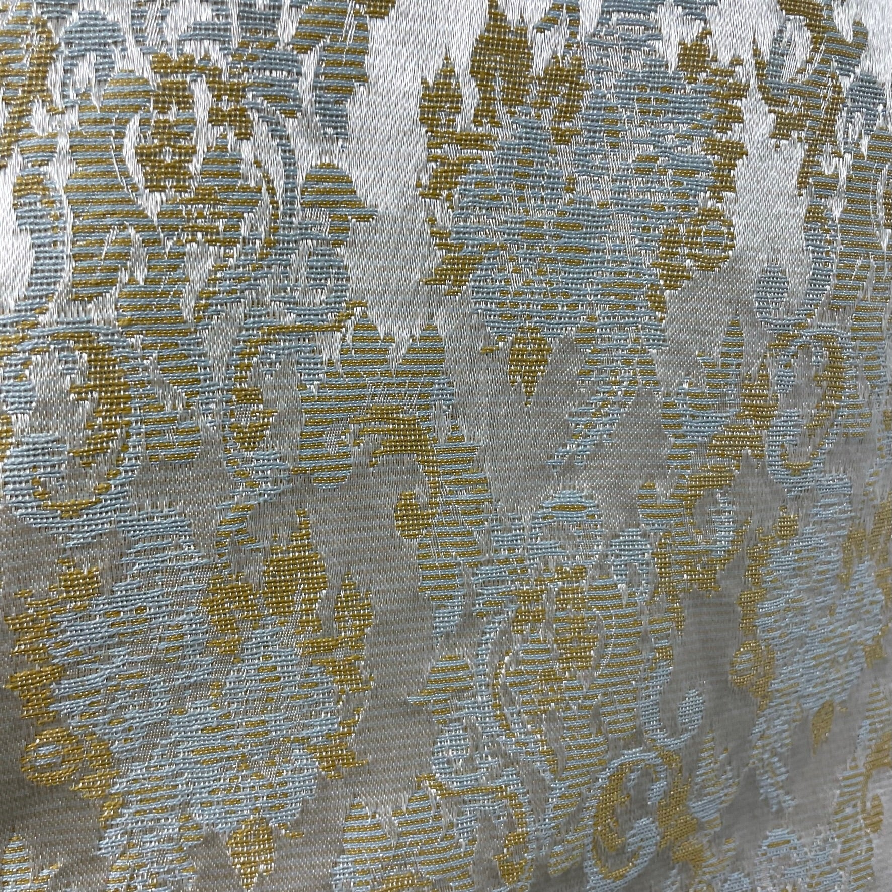 1960s Satin Brocade Sleeveless Gown Small