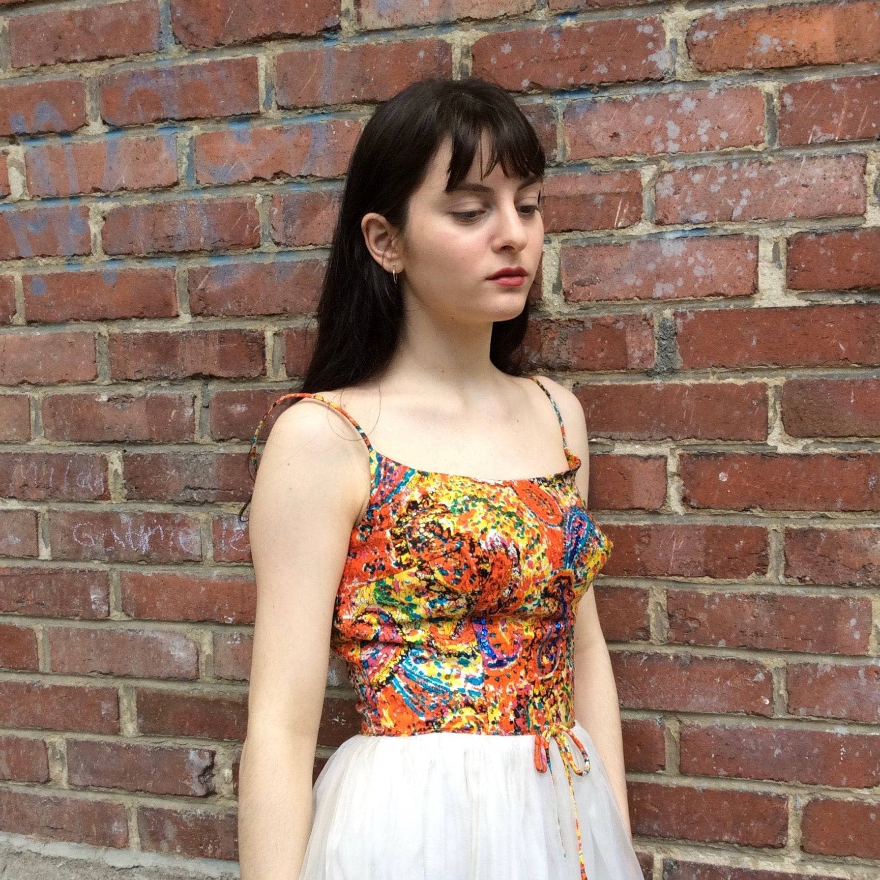 1960s Petite Silk Cocktail Dress size extra small/ Small sold by bohemevintage.com Montréal